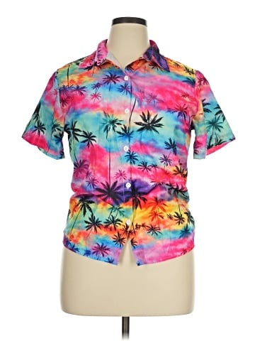Unbranded Short Sleeve Blouse (view 1)