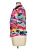 Unbranded 100% Polyester Tropical Pink Short Sleeve Blouse Size XL - photo 5