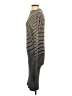 ATM Stripes Gray Casual Dress Size S - photo 5