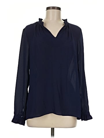 Rose + Olive Long Sleeve Blouse (view 1)