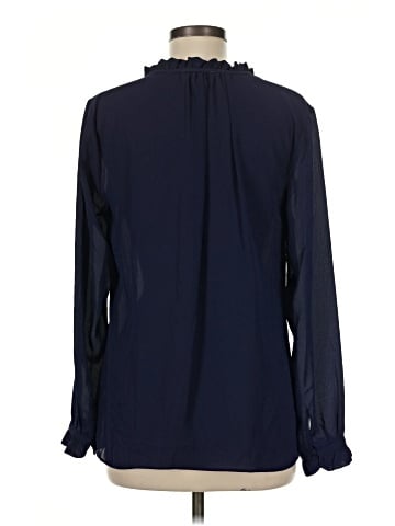 Rose + Olive Long Sleeve Blouse (view 2)