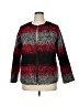 Alfred Dunner Print Red Jacket Size 16 - photo 1
