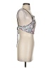 Motel 100% Polyester Silver Sleeveless Top Size S - photo 4