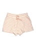 Old Navy 100% Cotton Stripes Orange Shorts Size L - photo 1