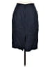Kasper A.S.L. 100% Polyester Solid Blue Formal Skirt Size 10 - photo 2