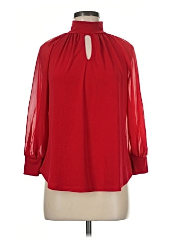 7th Avenue Design Studio New York & Company 3/4 Sleeve Blouse (view 1)
