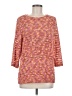 Sigrid Olsen Tweed Pink Pullover Sweater Size M - photo 1