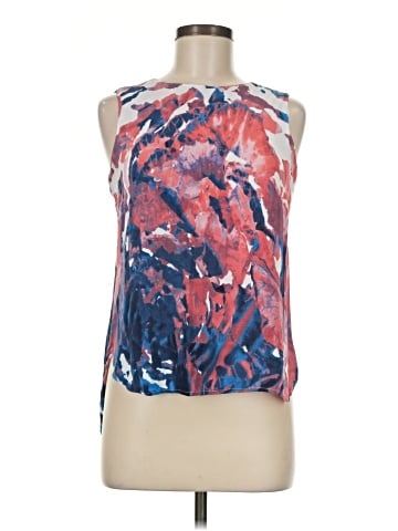 Rose + Olive Sleeveless Blouse (view 1)
