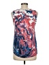 Rose + Olive 100% Rayon Red Sleeveless Blouse Size M - photo 2