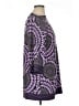Cato Purple 3/4 Sleeve Blouse Size XL - photo 4