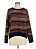 Coincidence & Chance Stripes Black Pullover Sweater Size M - photo 1