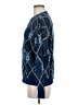 Le Tigre Argyle Blue Pullover Sweater Size M - photo 5