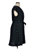 Maison Jules 100% Polyester Polka Dots Black Casual Dress Size XL - photo 4