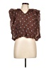 Millibon Brown Sleeveless Blouse Size L - photo 1