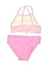 Carter's Stripes Pink Two Piece Swimsuit Size 2T - photo 2