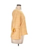 Max Studio Solid Yellow Pullover Sweater Size XL - photo 4