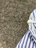 Unbranded Stripes Blue Long Sleeve Button-Down Shirt Size L - photo 8