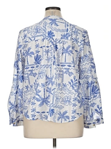 St. John's Bay 3/4 Sleeve Blouse (view 2)