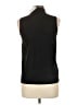 Ann Taylor 100% Nylon Black Sleeveless Top Size L - photo 2
