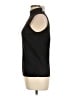 Ann Taylor 100% Nylon Black Sleeveless Top Size L - photo 5