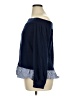 Halogen Blue Long Sleeve Blouse Size L - photo 5