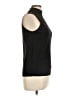 Ann Taylor 100% Nylon Black Sleeveless Top Size L - photo 4