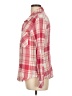 Sanctuary Plaid Pink Long Sleeve Button-Down Shirt Size L - photo 5