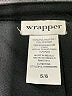 Wrapper 100% Polyester Solid Black Casual Skirt Size 5 - photo 4