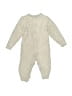 Shein Tweed Ivory Long Sleeve Onesie Size 0-3 mo - photo 1