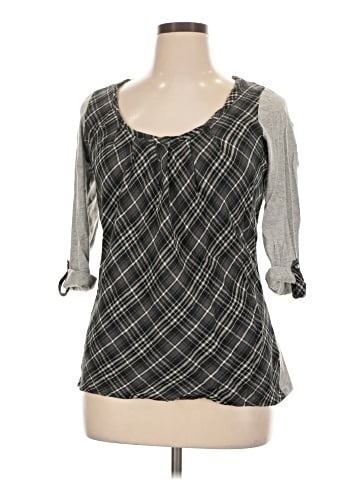 One September 3/4 Sleeve Blouse (view 1)