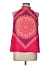 1.State 100% Polyester Pink Sleeveless Blouse Size L - photo 1