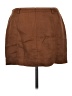 Hinge 100% Polyester Solid Brown Casual Skirt Size XL - photo 2