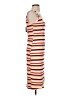 Express Stripes White Casual Dress Size S - photo 4