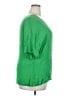 Unbranded Green Short Sleeve Blouse Size 3XL - photo 4