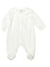 Shein Solid Ivory Long Sleeve Onesie Size 1-3 mo - photo 1