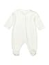 Shein Solid Ivory Long Sleeve Onesie Size 1-3 mo - photo 2