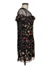Lulumari 100% Polyester Floral Black Cocktail Dress Size M - photo 4