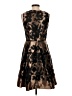 Taylor Animal Print Brown Black Cocktail Dress Size 2 - photo 2
