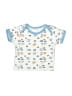 Assorted Brands Blue Short Sleeve Top Size 0-3 mo - photo 1