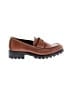 Ecco 100% Leather Brown Flats Size EU (IT) 36 / US 6 - photo 1