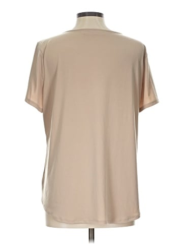 Susan Graver Short Sleeve Blouse (view 2)