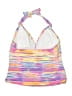 Trina Turk Print Multi Color Yellow Swimsuit Top Size XL - photo 2