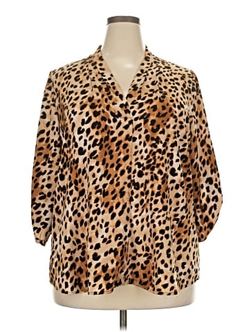 Calvin Klein 3/4 Sleeve Blouse (view 1)