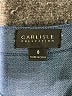 Carlisle Blue Long Sleeve Blouse Size 8 - photo 7