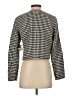 Just Fab 100% Polyester Houndstooth Gold Blazer Size XS - photo 2