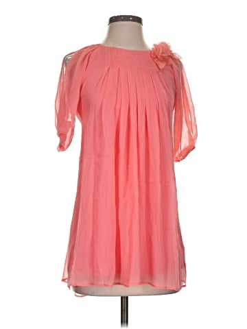 Peaches 'n Cream Cocktail Dress (view 1)