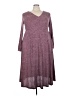 BLOOMCHIC Burgundy Casual Dress Size 18 - photo 1