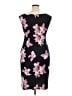 Connected Apparel Floral Black Cocktail Dress Size 14 - photo 2