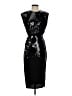 Express 100% Polyester Black Cocktail Dress Size XS - photo 1