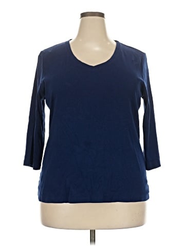 St. John's Bay 3/4 Sleeve T-Shirt (view 1)